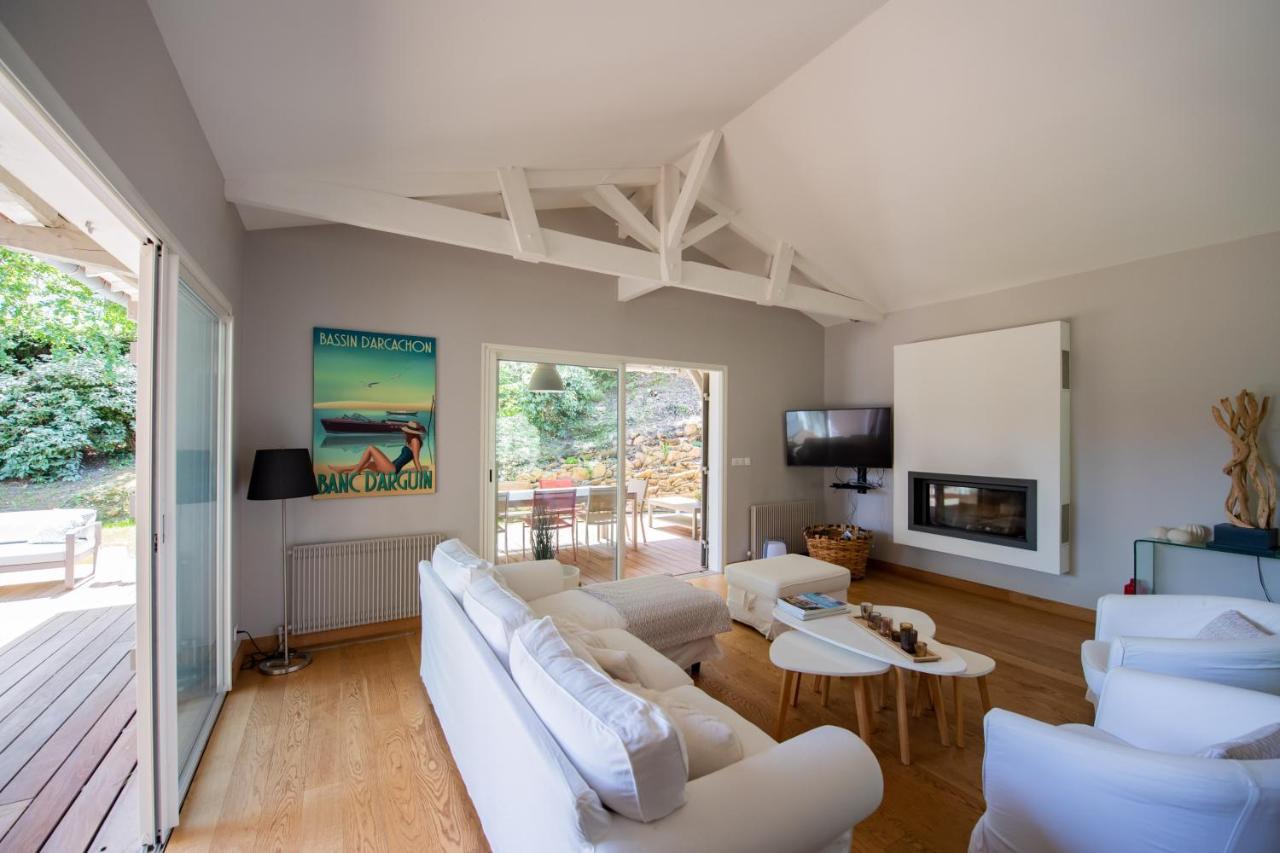 Villa Spacieuse A Arcachon, Proche Plages, Jardin Dış mekan fotoğraf